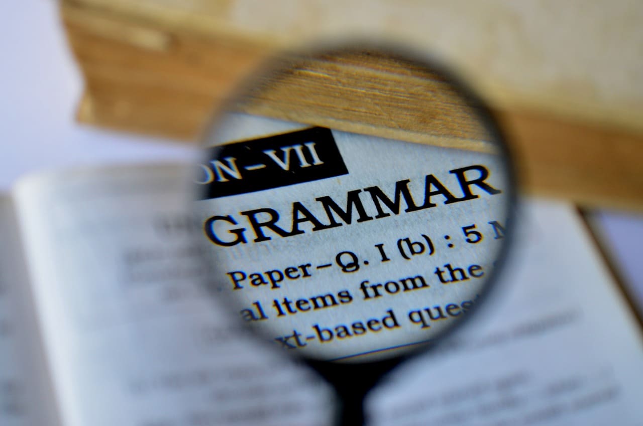 an image of grammar